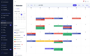 Die Kalenderverwaltung von nahaus