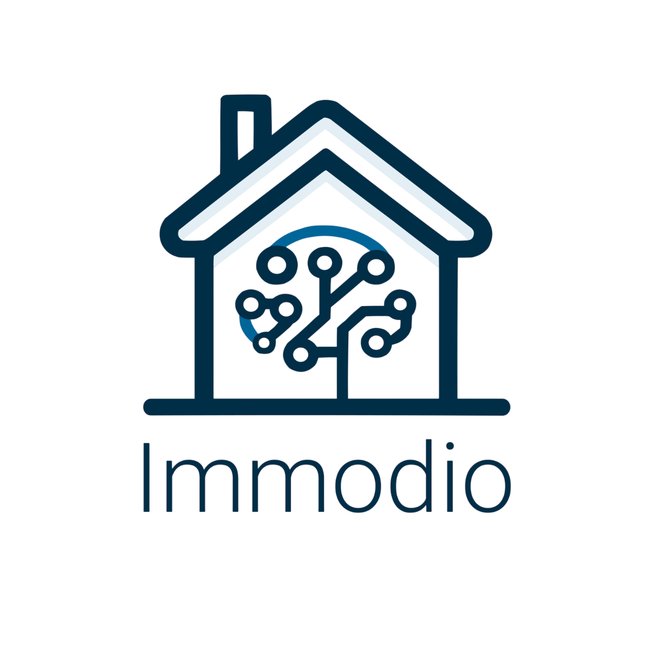 Das Logo der Hausverwaltungssoftware Immodio